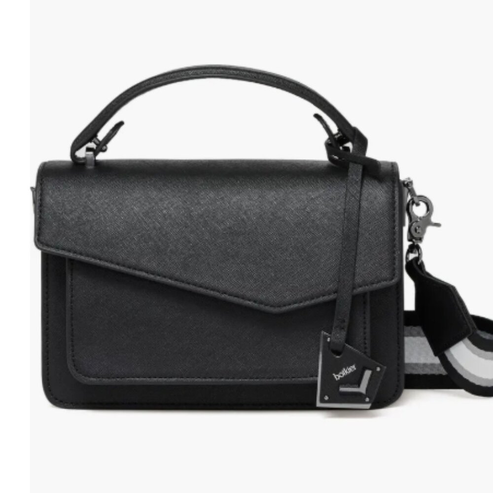 NEW Cobble Hill Leather Crossbody Bag in black